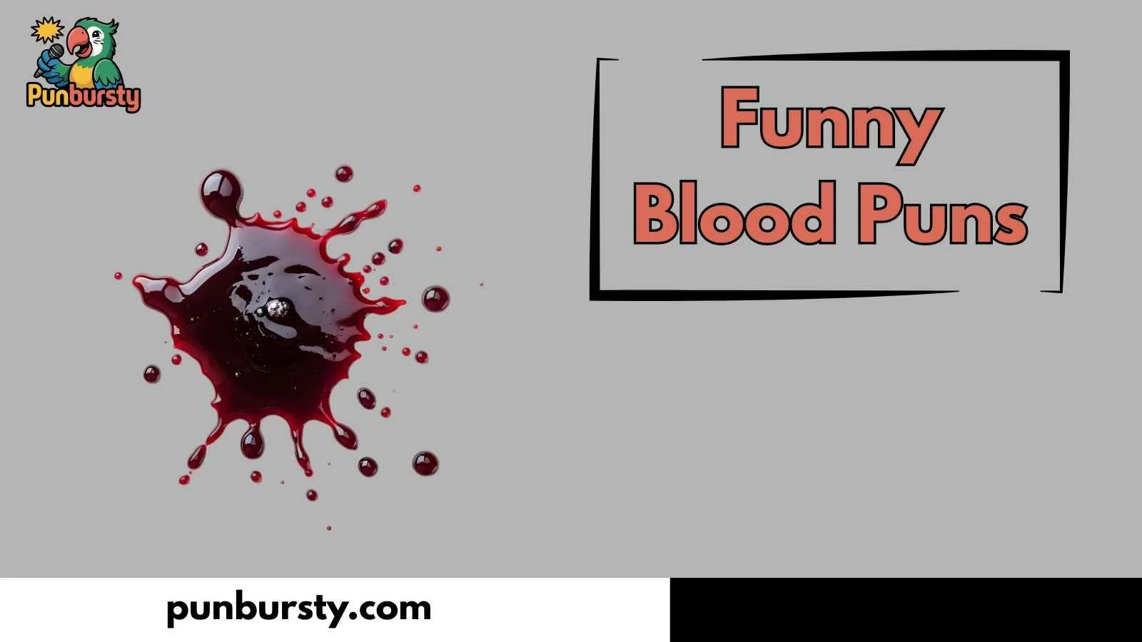 Funny Blood Puns
