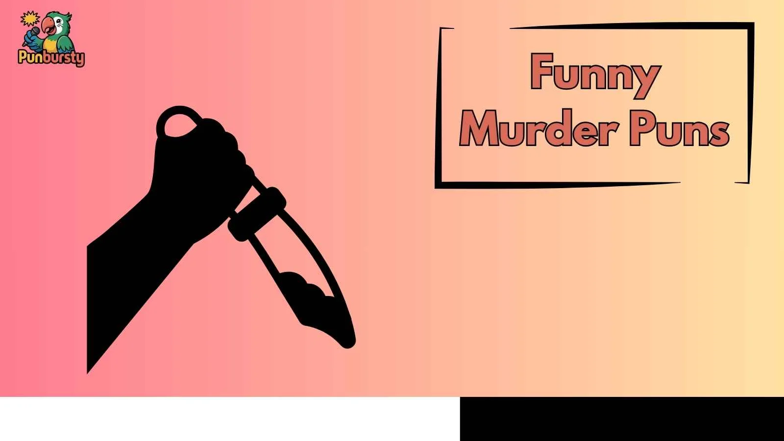Funny Murder Puns