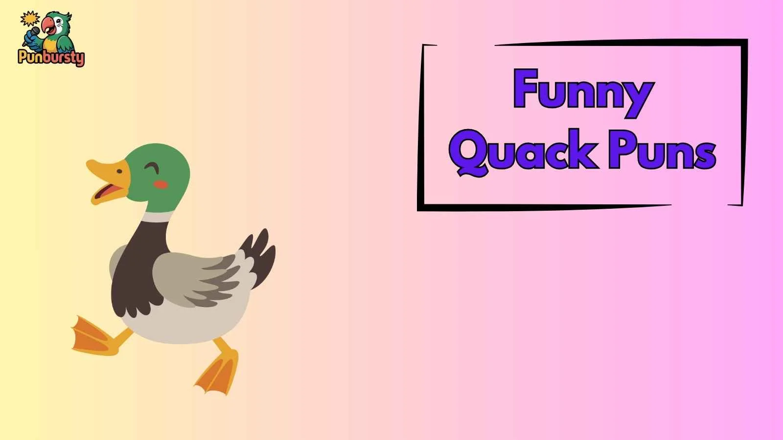 Funny Quack Puns