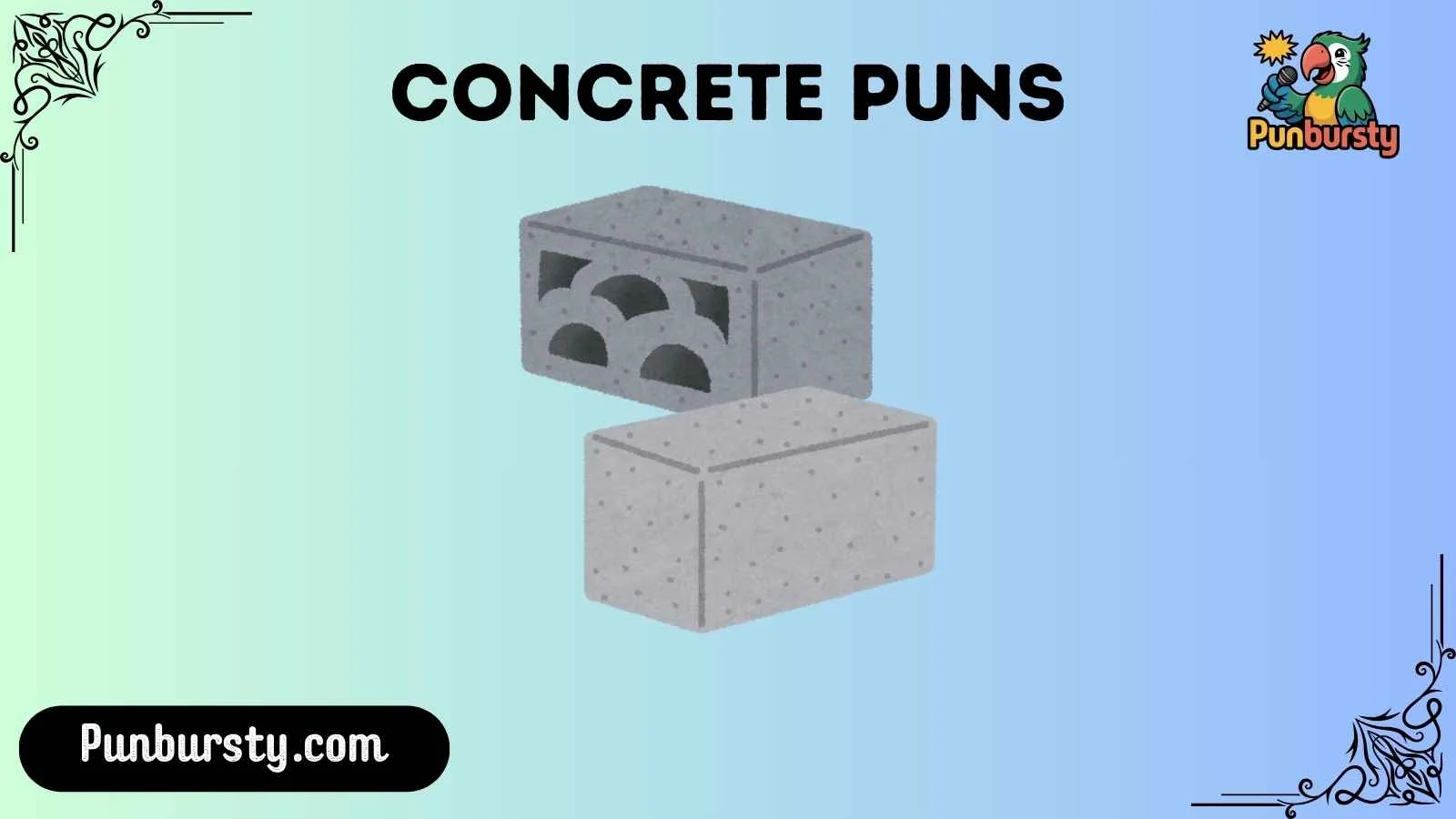 concrete puns