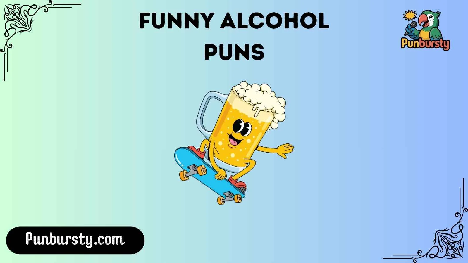 funny alcohol puns